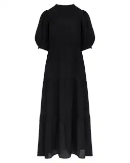 Sir The Label Indre Open Back Midi Dress Black Size 1 / AU 8 for rent on The Volte - image 5