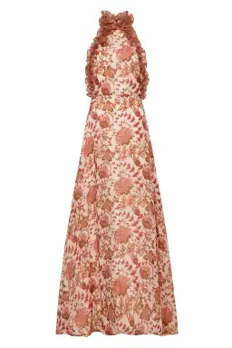 Sonya Moda Ajloun Maxi Dress Paisley Print Size 14 for rent on The Volte - image 4