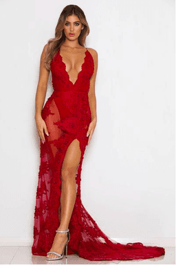 Abyss by Abby 'Skye' dress for rent on The Volte - image 4