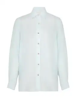 Zimmermann Natura Oversized Shirt in Size 0P / AU 6 and Short in Size 1 / AU 10 Set Mint