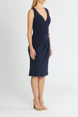 Tania Olsen Delta Dress in Navy Size 12 for rent on The Volte - image 2