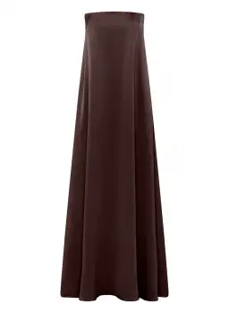 Anna Quan Delfina Dress Shaved Chocolate Size 8 for rent on The Volte - image 4