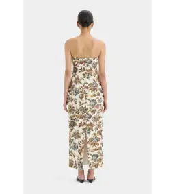 Sir the Label The Eleanora Column Midi Dress Viola Floral Print Size 1 / AU 8 for rent on The Volte - image 3