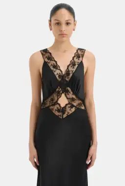 Sir The Label Aries Cut Out Gown Black Size 2 / AU 10 for rent on The Volte - image 2