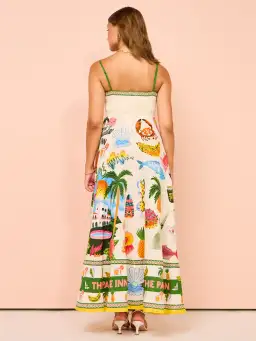 Alemais Paradiso Sundress in Multi Size AU 8 for rent on The Volte - image 7