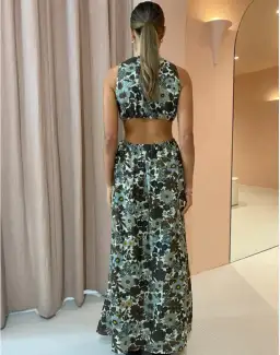 Sir The Label Constantine Cut Out Midi Dress Constantine Size 1 / AU 8 for rent on The Volte - image 2