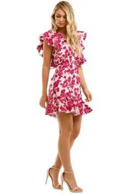 Talulah Les Saison Mini Dress Floral Size 6 for rent on The Volte - image 2
