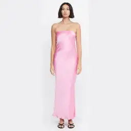 Bec & Bridge Moon Dance Strapless Dress Pink Size S / AU 8 for rent on The Volte - image 1