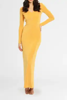 WNTRMSE Bella Dress in Sunset Size 14 for rent on The Volte - image 1
