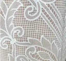 Sheike Lunar Lace Maxi Dress Ivory Size 14 for rent on The Volte - image 3
