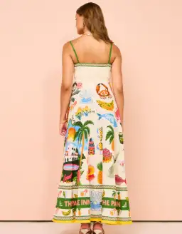 Alemais Paradiso Sundress in Multi Size AU 10 for rent on The Volte - image 6