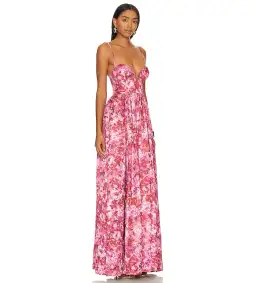 Lovers and friends Mallory Gown Floral Size 8 for rent on The Volte - image 3