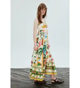 Alemais Paradiso Sundress Print Size 16  for rent on The Volte - image 1