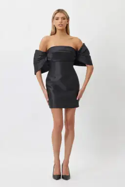 Bianca and Bridgett Eden Mini Dress Black Size 8 for rent on The Volte - image 1