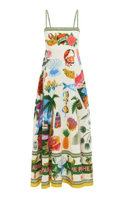 Alemais Paradiso Sundress in Multi Size 10 for rent on The Volte - image 4