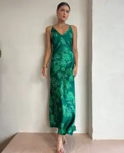 Hansen and Gretel Delphine Dress Green Size 10 for rent on The Volte - image 1