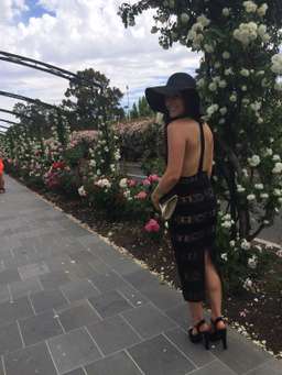 MISHA Portia Black Dress Size 8 for rent on The Volte - image 4