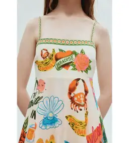 Alemais Paradiso Sun Dress Multi Size 6 for rent on The Volte - image 3