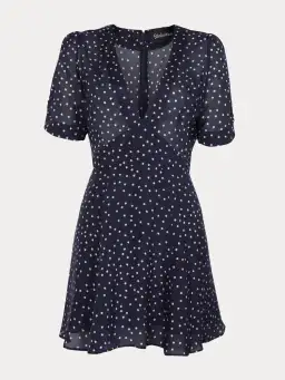 Realisation Par Ozzie Mini Dress Navy Star Size 4 for rent on The Volte - image 6