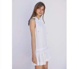 Rodeo Show Ceci Mia Mini Dress White Size 4  for rent on The Volte - image 2