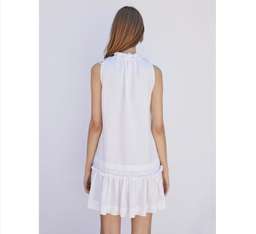 Rodeo Show Ceci Mia Mini Dress White Size 4  for rent on The Volte - image 3