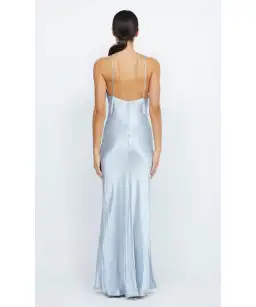 Bec & Bridge Moon Dance Maxi V Dress Dusty Blue Size AU 10 for rent on The Volte - image 3