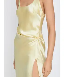 Anna Quan Etta Dress In Champagne Size AU 8 for rent on The Volte - image 2