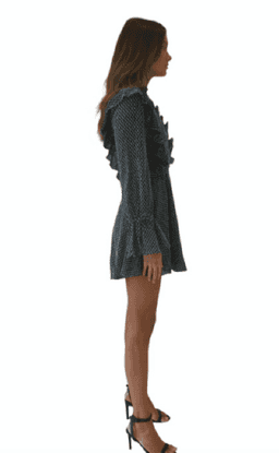 Shona Joy Salinger Ruffle Mini Dress for rent on The Volte - image 2