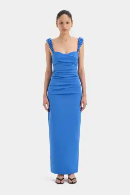 Sir the Label Azul Balconette Dress Blue Size 1 / AU 8