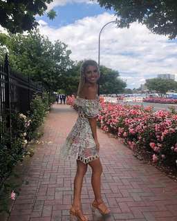 Zimmermann Heathers Off Shoulder Dress Garden Floral Size 6 for rent on The Volte - image 5