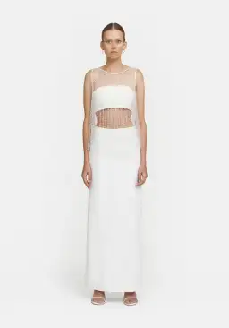 Viktoria & Woods Gravity Top Beaded White/Clear Size M/ AU 10 for rent on The Volte - image 1