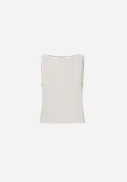 Viktoria & Woods Gravity Top Beaded White/Clear Size M/ AU 10 for rent on The Volte - image 4