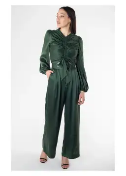 Zimmermann Espionage Silk Set Green Size 8
