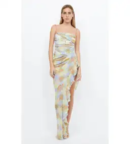 Bec & Bridge Zephy Asym Dress Floral Size AU 6 for rent on The Volte - image 1