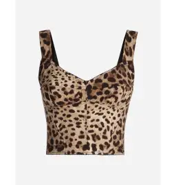 Dolce & Gabbana Cady Bustier Leopard Print Size 40 / AU 8 for rent on The Volte - image 4