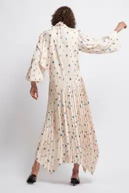 Aje Ponte Bleu Overture Pleat Midi Dress Print Size 6 for rent on The Volte - image 3