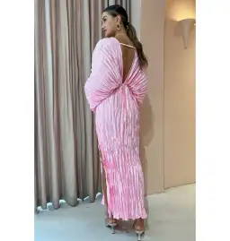 L’idée De Luxe Gown in Lipstick Pink Size 10 for rent on The Volte - image 2