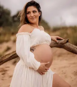 We Are Reclamation There Is Nothing Quite Like You Two Piece Ivory Gown One Size for rent on The Volte - image 7