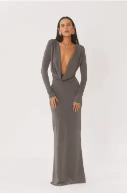 Arcina Ori Jen Dress Grey Size 8