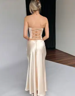 Arcina Ori Blair Bustier Beige Size S/Au 8  for rent on The Volte - image 3