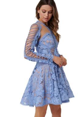 Thurley  Bluebell Lace Dress Size 8