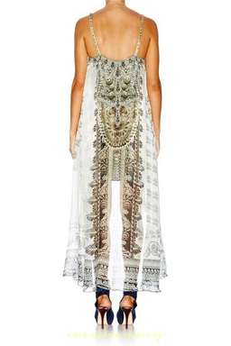 Camilla Coats Of Light Overlay Mini Dress Size 8