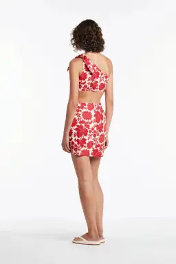 Sir The Label Cinta Cut Out Mini Dress Valentina Floral Print Size 2 / AU 10 for rent on The Volte - image 4
