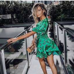 Bec & Bridge Tropicana Mini Dress size 8