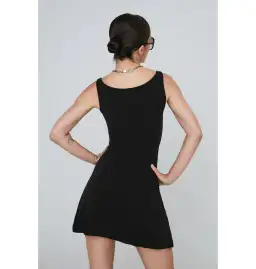 Miaou Ginger Dress in Black Size L / AU 12 for rent on The Volte - image 2