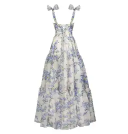 Milla Milla Hydrangea Tender Floral Maxi Tie-strap Dress Size Small / AU 8 for rent on The Volte - image 5