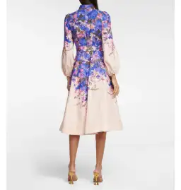 Zimmermann High Tide Buttoned Midi Dress Floral Size 2 / AU 12 for rent on The Volte - image 2