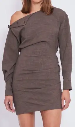 Pfeiffer The Baxter Mini Dress Coco Size 6 for rent on The Volte - image 5