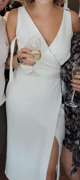 White Wash Utility Dress for rent on The Volte - image 4