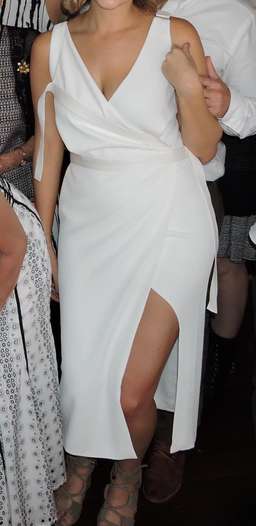 White Wash Utility Dress for rent on The Volte - image 3